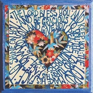 One of a kind handmade scripture art